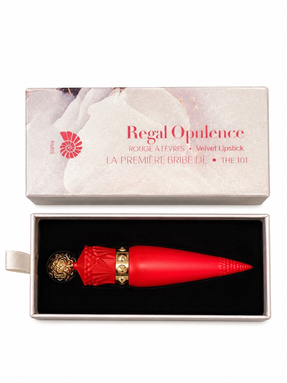 Regal Opulence Prestige Ruby Maroon Velvet Lipstick